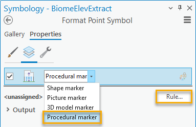 Pro-Procedural-Point-Symbology